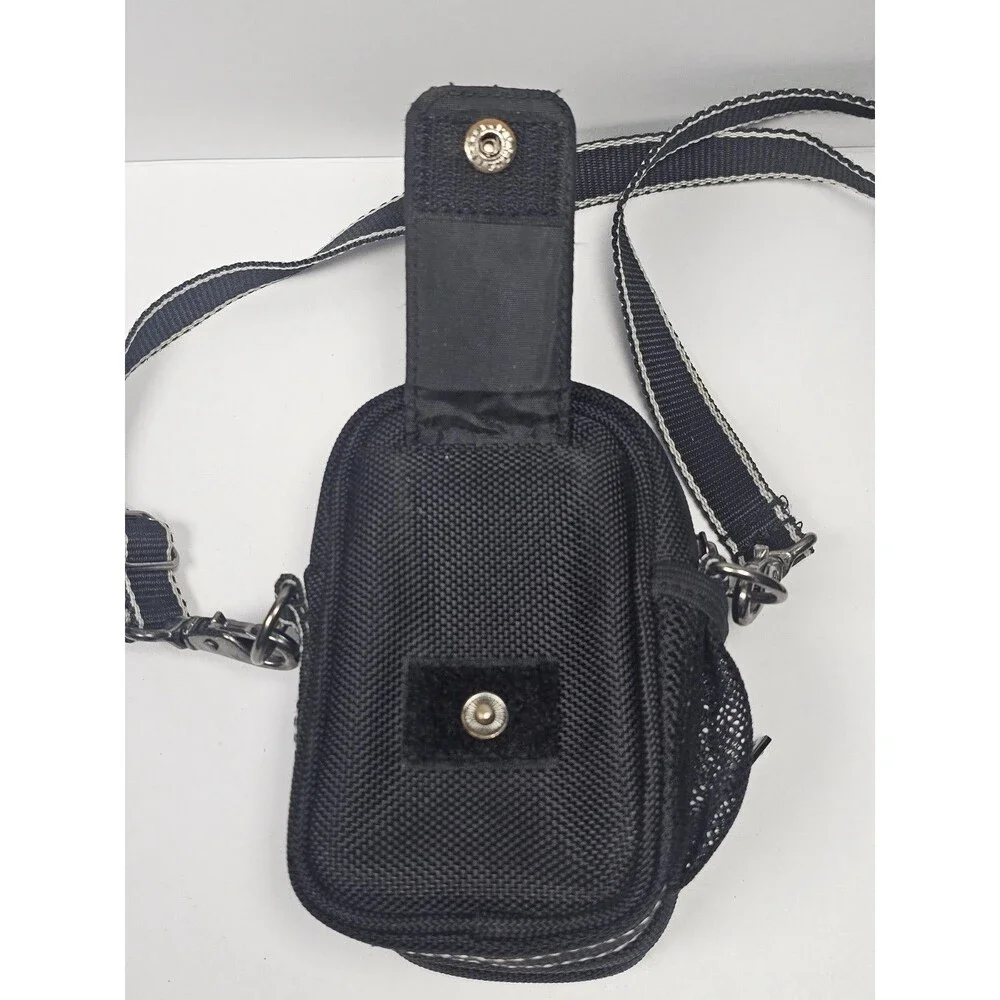 Kenneth Cole Reaction Camera Bag Travel Case w/ Shoulder Strap Black